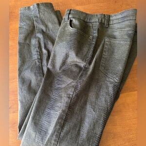 Ted Baker Green Textured Trousers